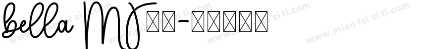 bella MT字体字体转换